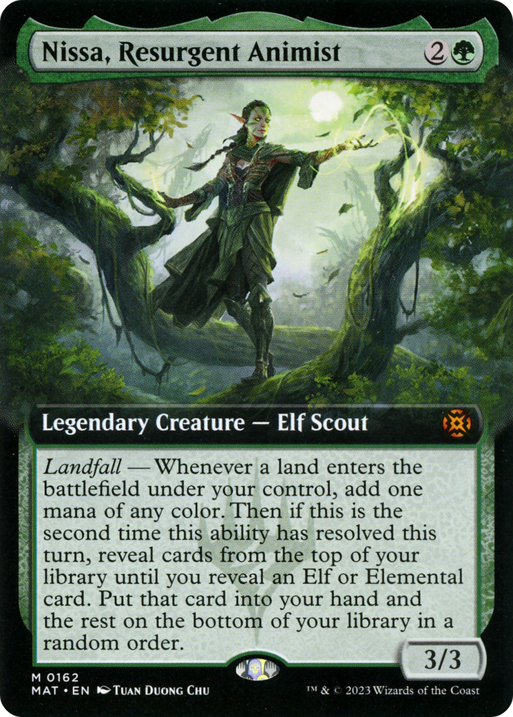 Nissa, Resurgent Animist (Extended Art) [March of the Machine: The Aftermath] | Exor Games Summserside