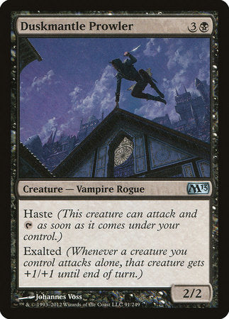 Duskmantle Prowler [Magic 2013] | Exor Games Summserside