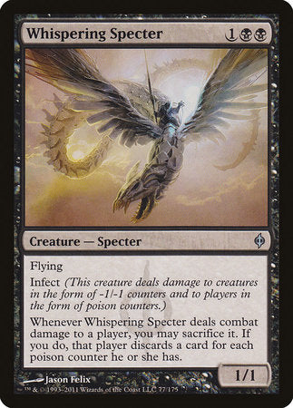 Whispering Specter [New Phyrexia] | Exor Games Summserside