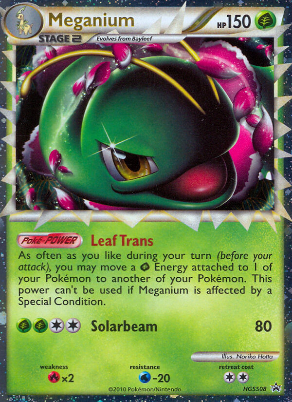 Meganium (HGSS08) [HeartGold & SoulSilver: Black Star Promos] | Exor Games Summserside