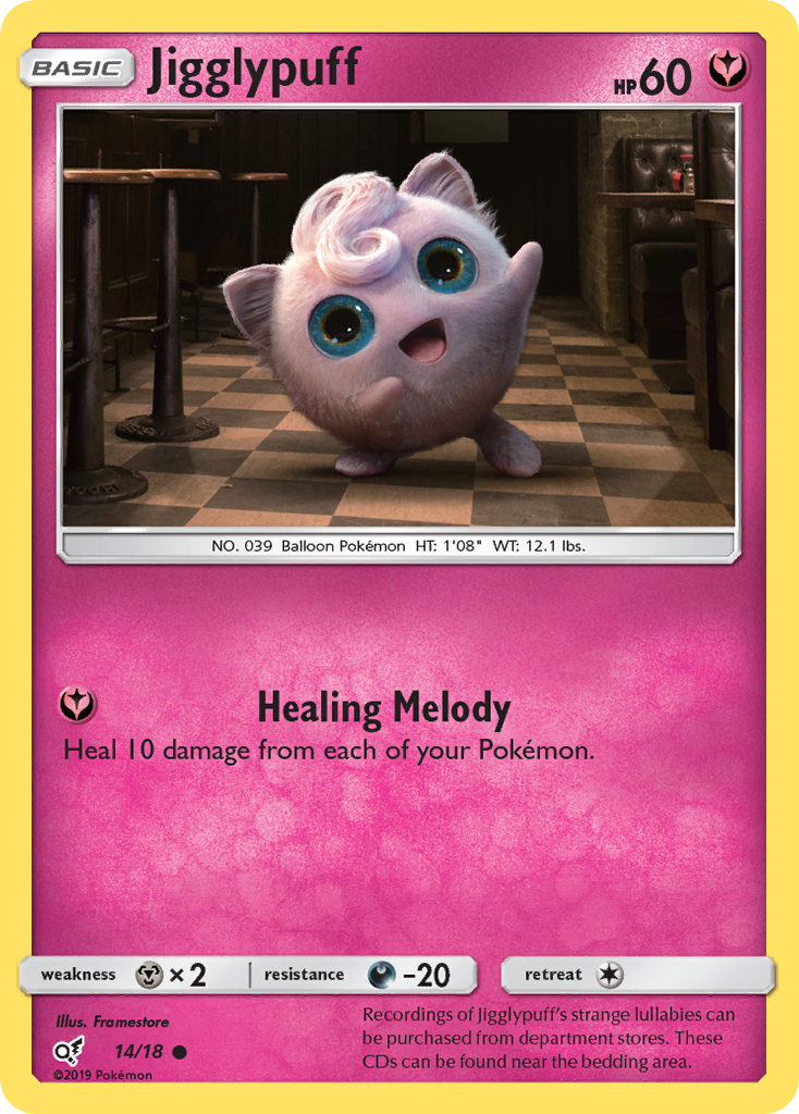 Jigglypuff (14/18) [Sun & Moon: Detective Pikachu] | Exor Games Summserside