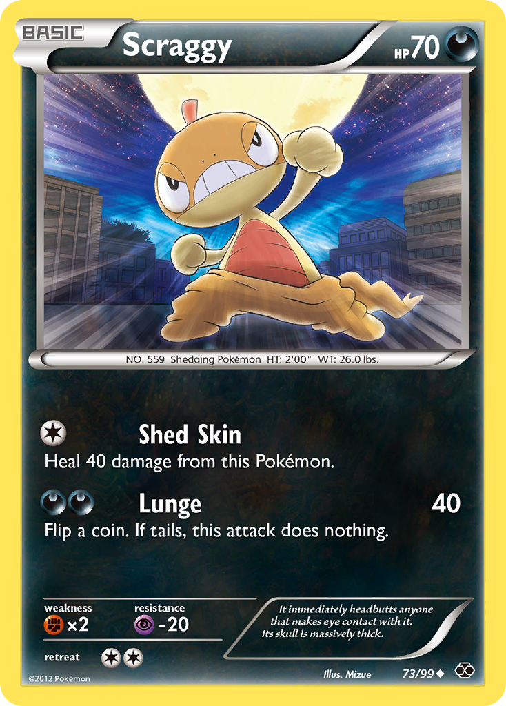 Scraggy (73/99) [Black & White: Next Destinies] | Exor Games Summserside