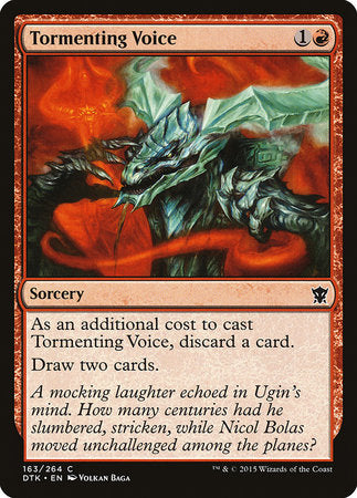 Tormenting Voice [Dragons of Tarkir] | Exor Games Summserside