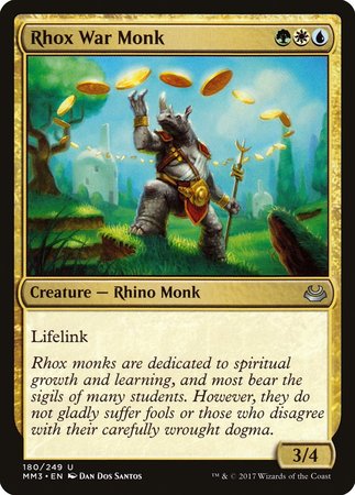 Rhox War Monk [Modern Masters 2017] | Exor Games Summserside