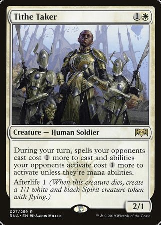 Tithe Taker [Ravnica Allegiance] | Exor Games Summserside