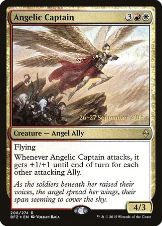 Angelic Captain [Battle for Zendikar Promos] | Exor Games Summserside