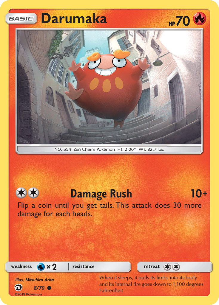 Darumaka (8/70) [Sun & Moon: Dragon Majesty] | Exor Games Summserside