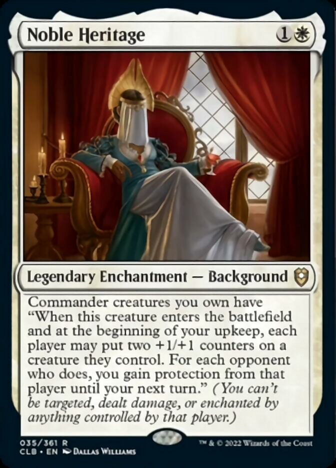 Noble Heritage [Commander Legends: Battle for Baldur's Gate] | Exor Games Summserside