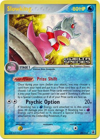 Slowking (28/113) (Stamped) [EX: Delta Species] | Exor Games Summserside