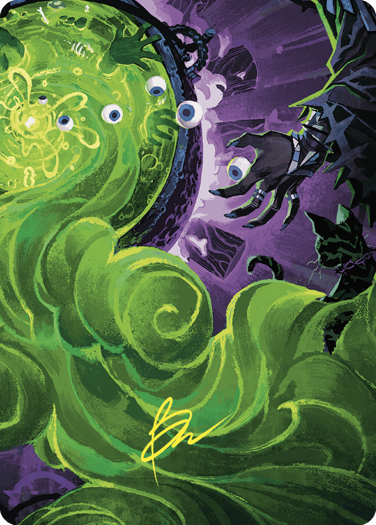 Waste Not Art Card (Gold-Stamped Signature) [Wilds of Eldraine Art Series] | Exor Games Summserside
