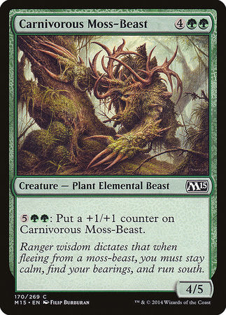 Carnivorous Moss-Beast [Magic 2015] | Exor Games Summserside