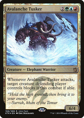 Avalanche Tusker [Khans of Tarkir Promos] | Exor Games Summserside