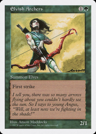 Elvish Archers [Fifth Edition] | Exor Games Summserside