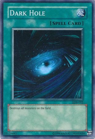 Dark Hole (Spell) [LOB-052] Super Rare | Exor Games Summserside