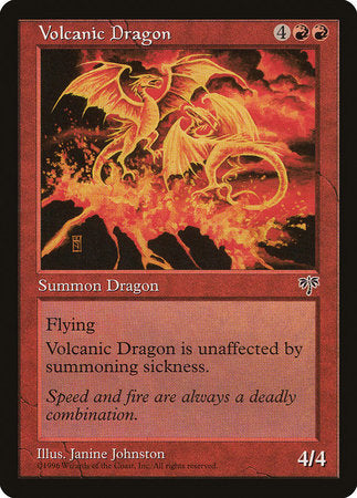 Volcanic Dragon [Mirage] | Exor Games Summserside