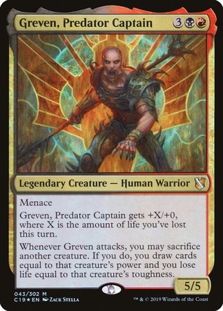 Greven, Predator Captain [Commander 2019] | Exor Games Summserside