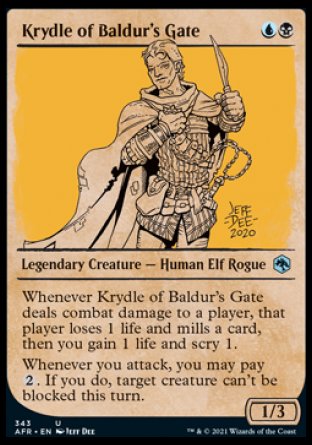 Krydle of Baldur's Gate (Showcase) [Dungeons & Dragons: Adventures in the Forgotten Realms] | Exor Games Summserside