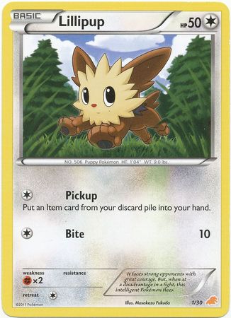 Lillipup (1/30) [Black & White: Trainer Kit - Excadrill] | Exor Games Summserside