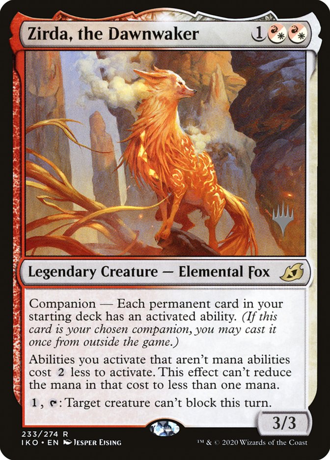 Zirda, the Dawnwaker (Promo Pack) [Ikoria: Lair of Behemoths Promos] | Exor Games Summserside