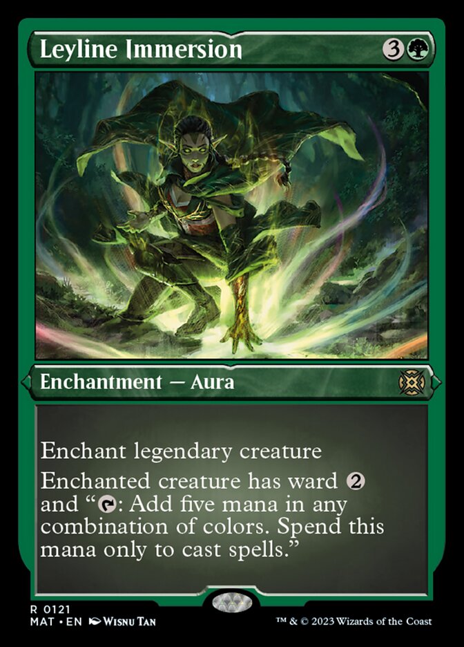 Leyline Immersion (Foil Etched) [March of the Machine: The Aftermath] | Exor Games Summserside