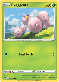 Exeggcute (004/185) [Sword & Shield: Vivid Voltage] | Exor Games Summserside