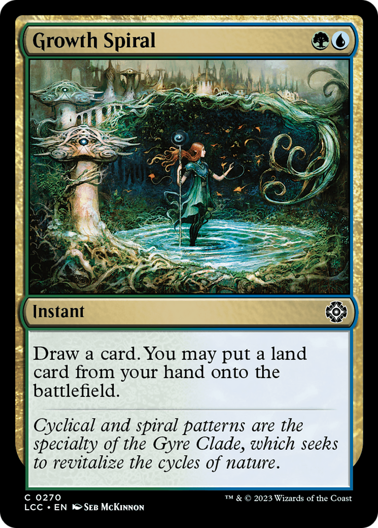 Growth Spiral [The Lost Caverns of Ixalan Commander] | Exor Games Summserside