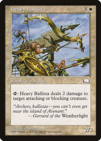 Heavy Ballista [Weatherlight] | Exor Games Summserside