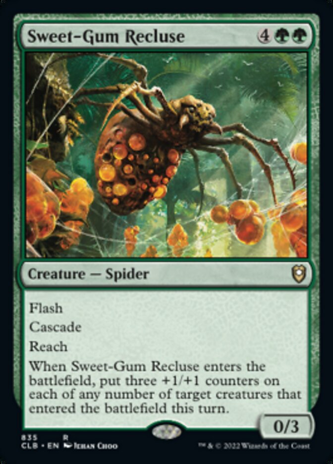 Sweet-Gum Recluse [Commander Legends: Battle for Baldur's Gate] | Exor Games Summserside