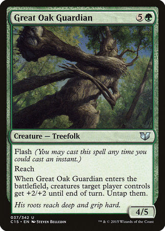 Great Oak Guardian [Commander 2015] | Exor Games Summserside