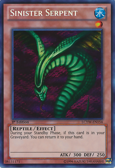 Sinister Serpent [LCYW-EN154] Secret Rare | Exor Games Summserside