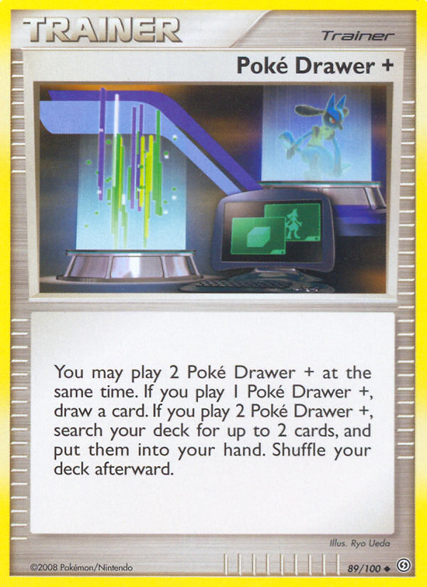 Poke Drawer + (89/100) [Diamond & Pearl: Stormfront] | Exor Games Summserside