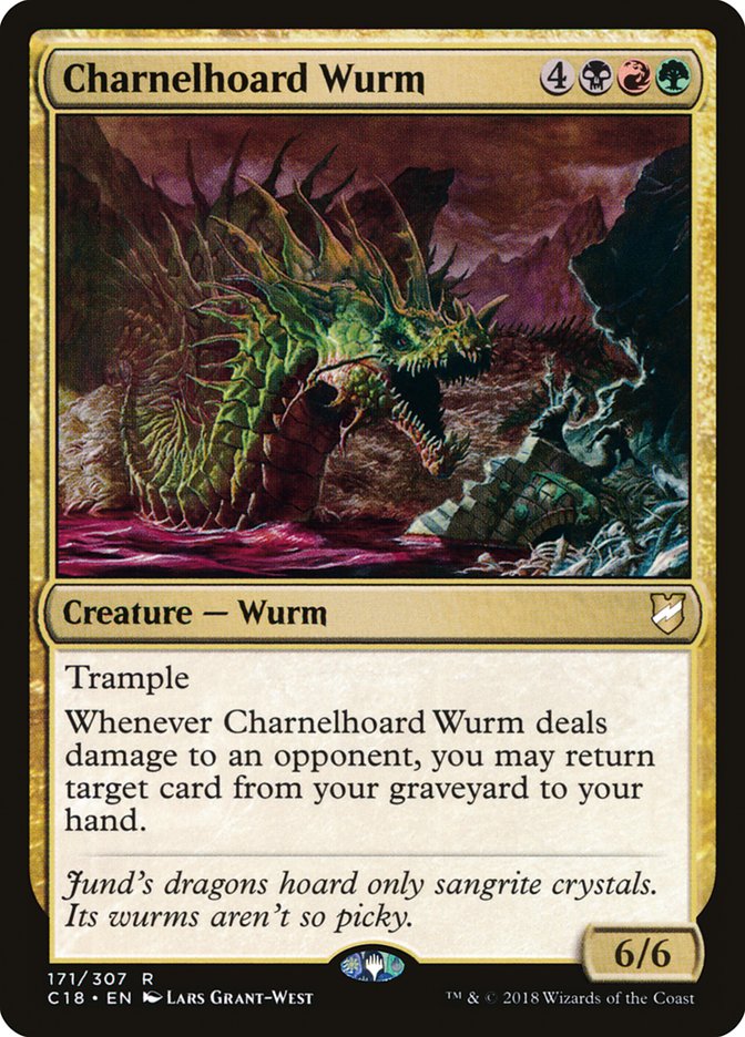 Charnelhoard Wurm [Commander 2018] | Exor Games Summserside