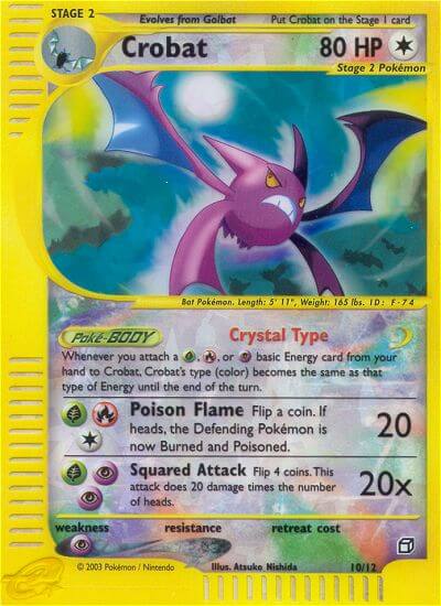 Crobat (10/12) [Box Topper] | Exor Games Summserside