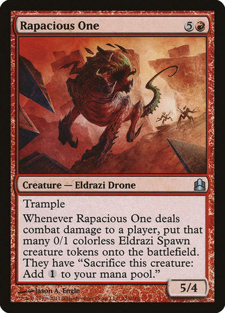 Rapacious One [Commander 2011] | Exor Games Summserside