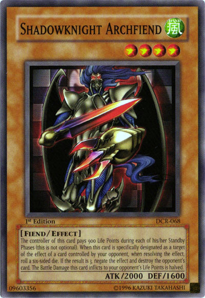 Shadowknight Archfiend [DCR-068] Common | Exor Games Summserside