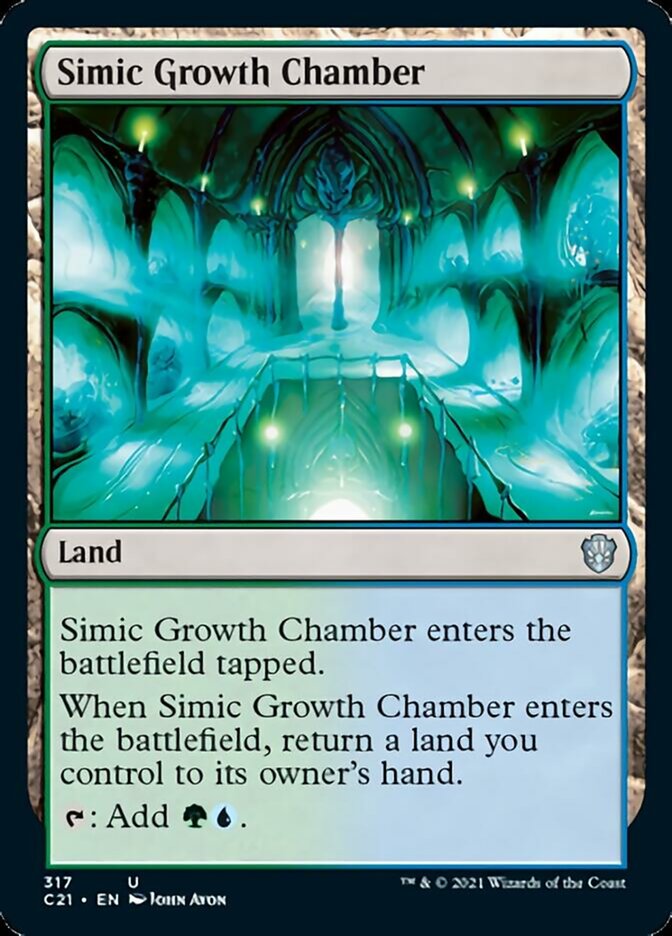 Simic Growth Chamber [Commander 2021] | Exor Games Summserside