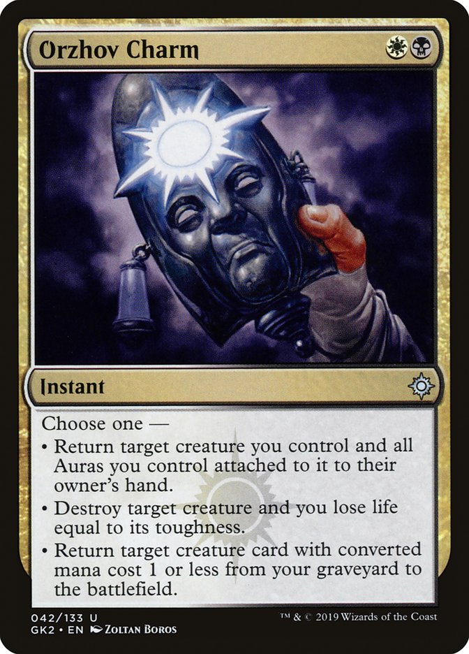Orzhov Charm [Ravnica Allegiance Guild Kit] | Exor Games Summserside