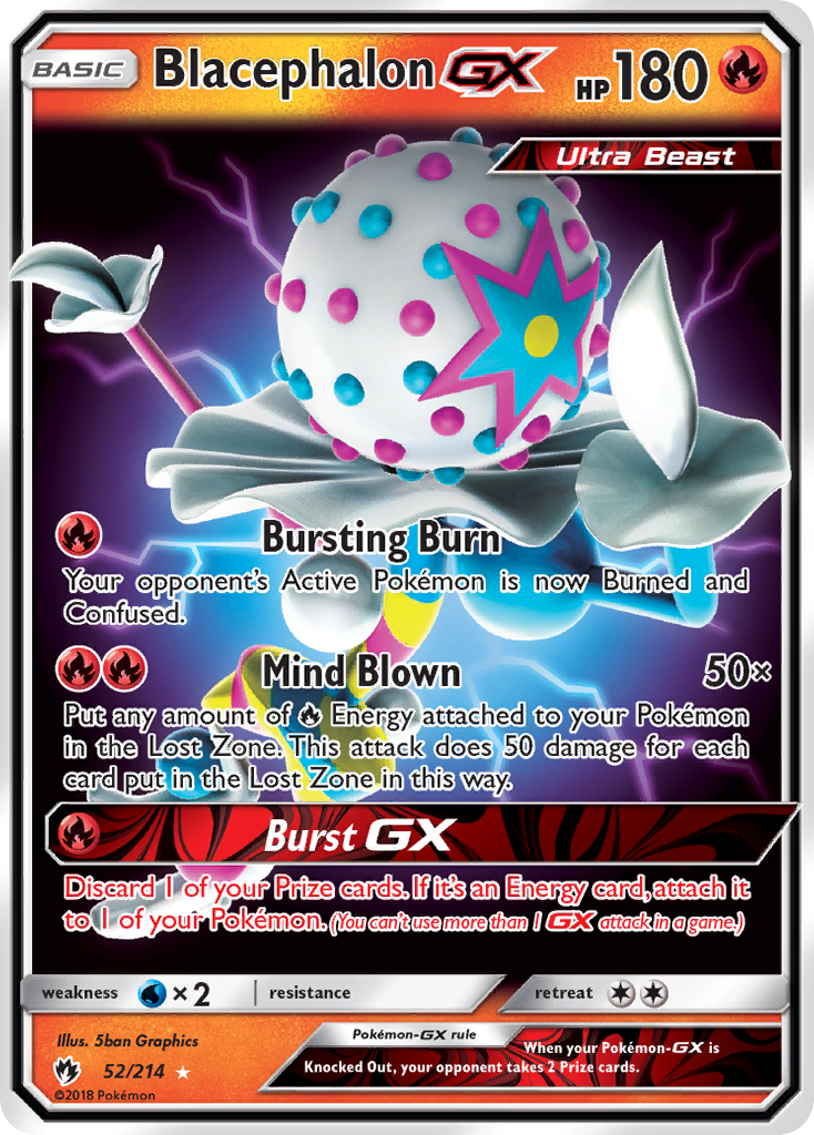 Blacephalon GX (52/214) [Sun & Moon: Lost Thunder] | Exor Games Summserside