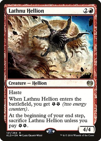 Lathnu Hellion [Kaladesh Promos] | Exor Games Summserside