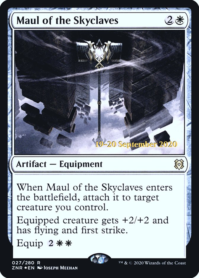 Maul of the Skyclaves  (Prerelease) [Zendikar Rising Prerelease Promos] | Exor Games Summserside