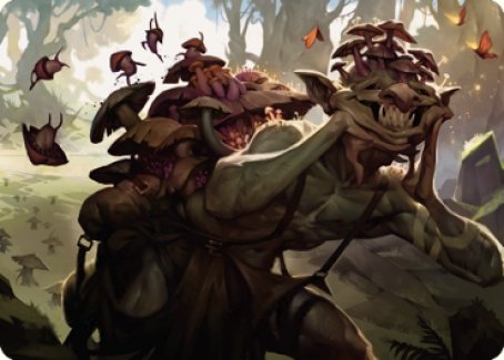 Sprouting Goblin Art Card [Dominaria United Art Series] | Exor Games Summserside