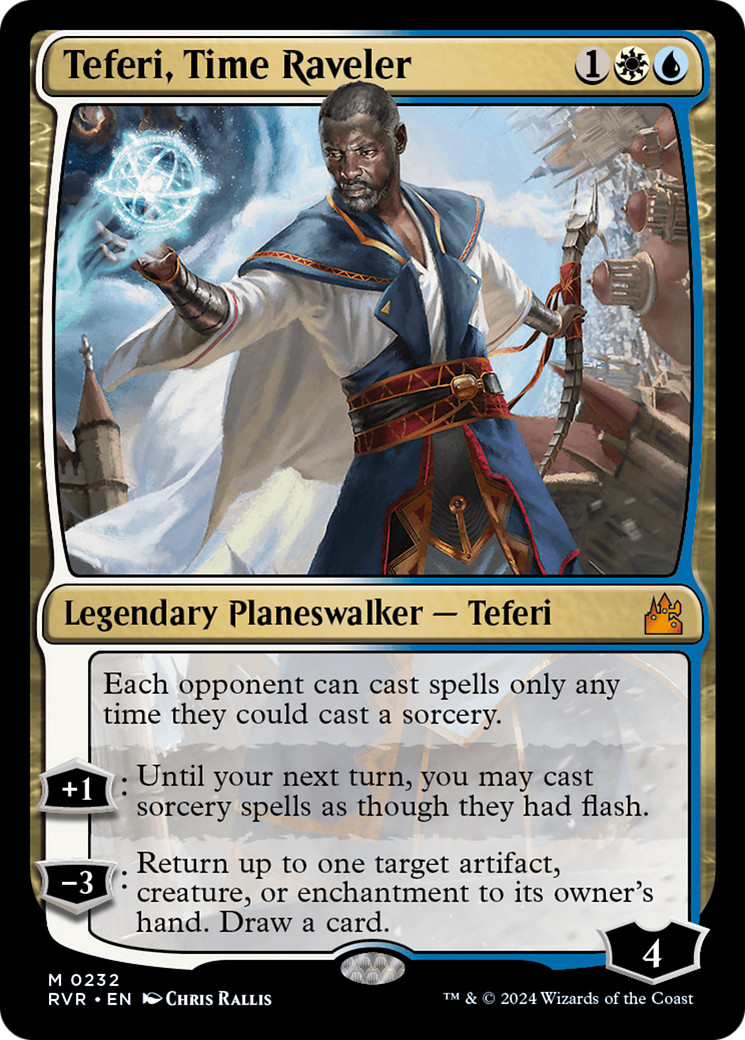 Teferi, Time Raveler [Ravnica Remastered] | Exor Games Summserside