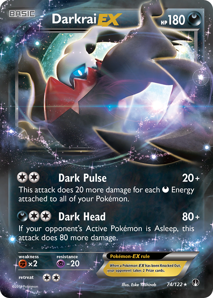 Darkrai EX (74/122) [XY: BREAKpoint] | Exor Games Summserside