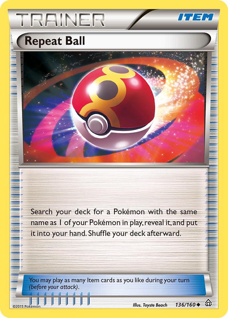 Repeat Ball (136/160) [XY: Primal Clash] | Exor Games Summserside