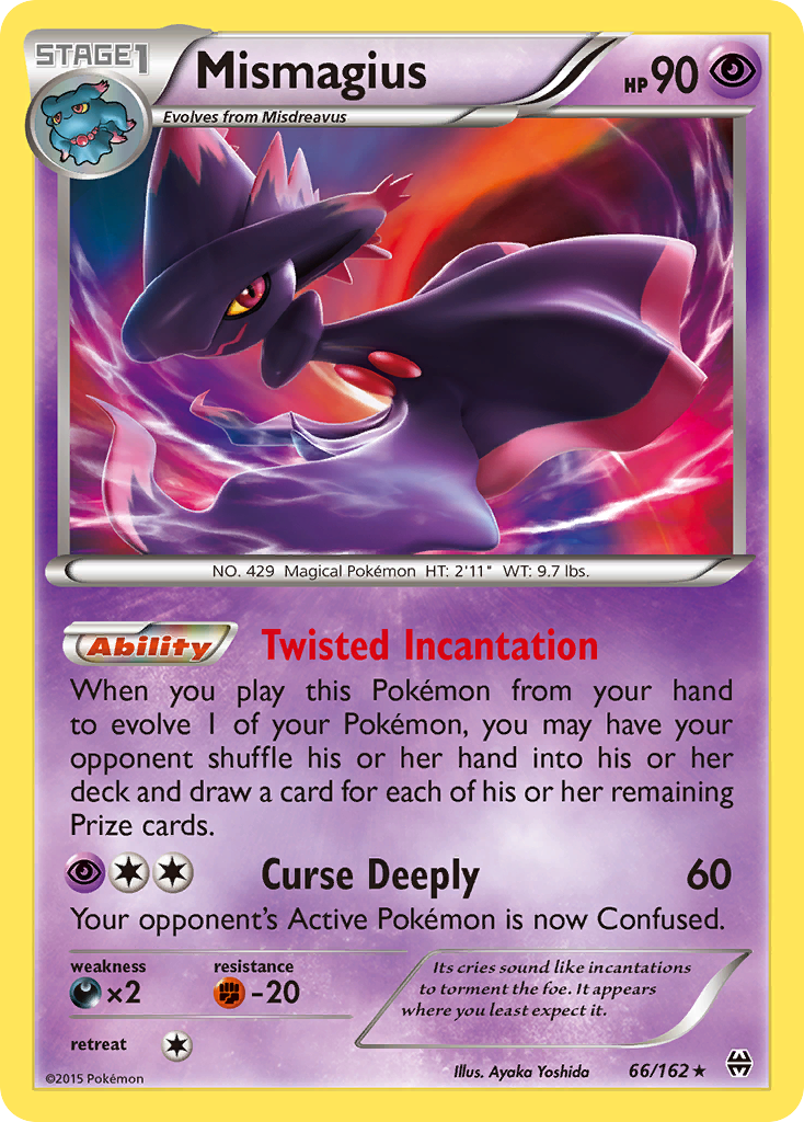 Mismagius (66/162) [XY: BREAKthrough] | Exor Games Summserside