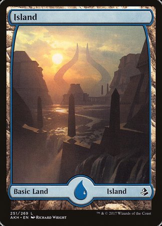 Island (251) - Full Art [Amonkhet] | Exor Games Summserside