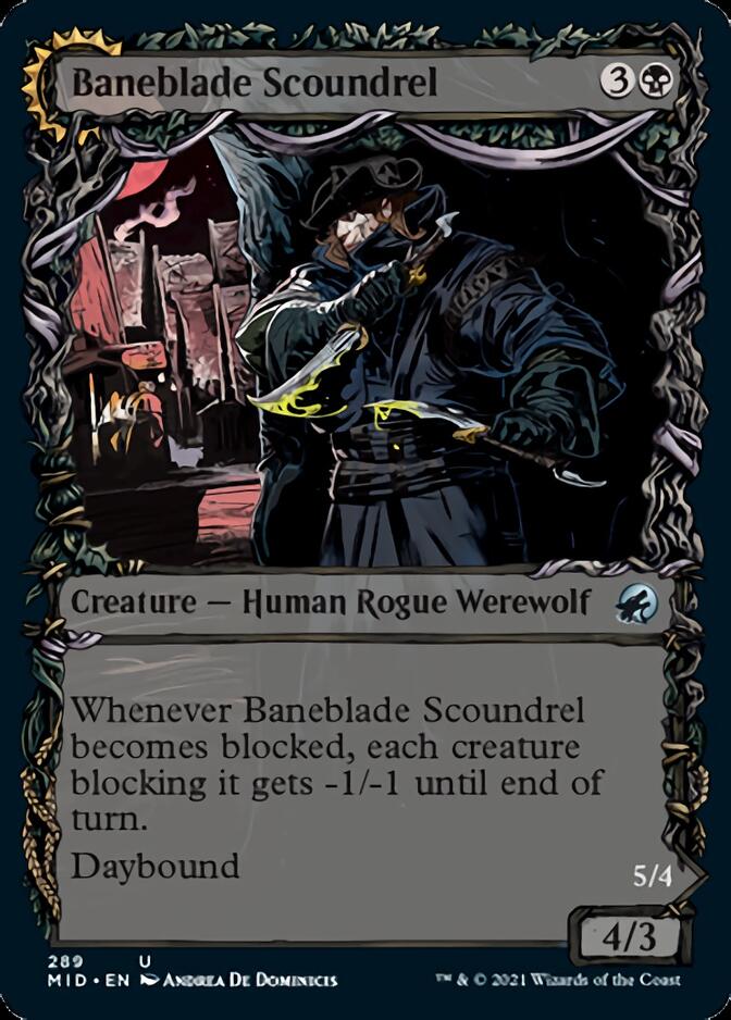 Baneblade Scoundrel // Baneclaw Marauder (Showcase Equinox) [Innistrad: Midnight Hunt] | Exor Games Summserside