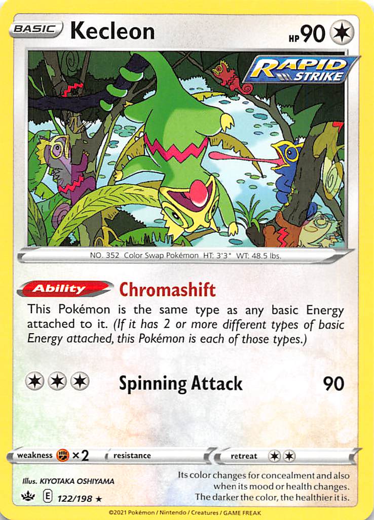 Kecleon (122/198) [Sword & Shield: Chilling Reign] | Exor Games Summserside