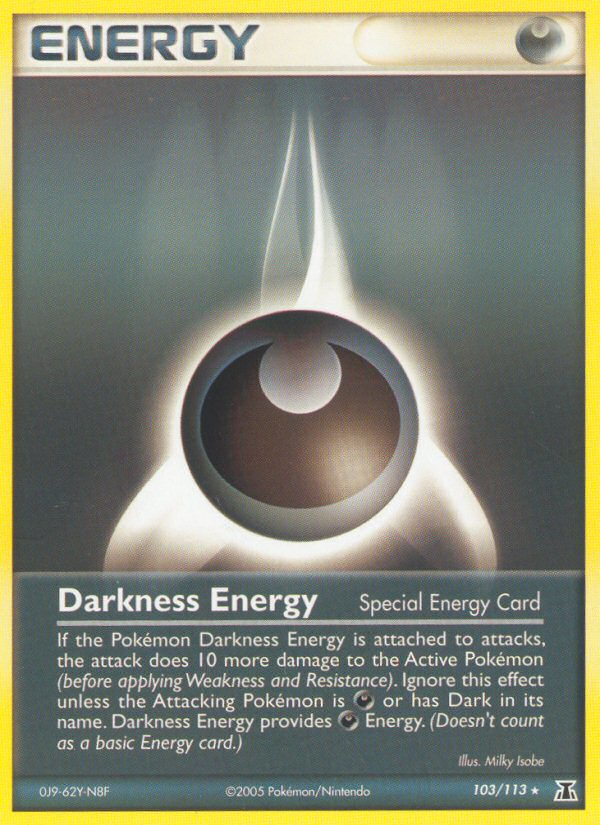 Darkness Energy (103/113) [EX: Delta Species] | Exor Games Summserside