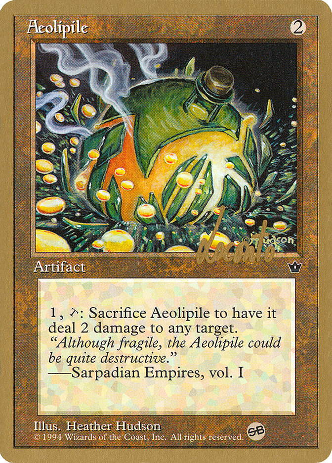 Aeolipile (Michael Loconto) (SB) [Pro Tour Collector Set] | Exor Games Summserside